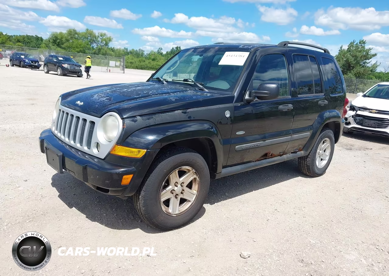 2007 Jeep Liberty Sport VIN:1J4GL48K47W618457 - 2