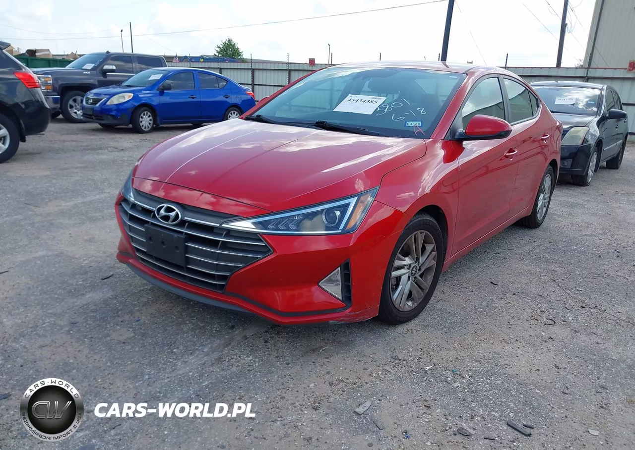 2020 Hyundai Elantra Sel VIN:5NPD84LF8LH583801 - 2
