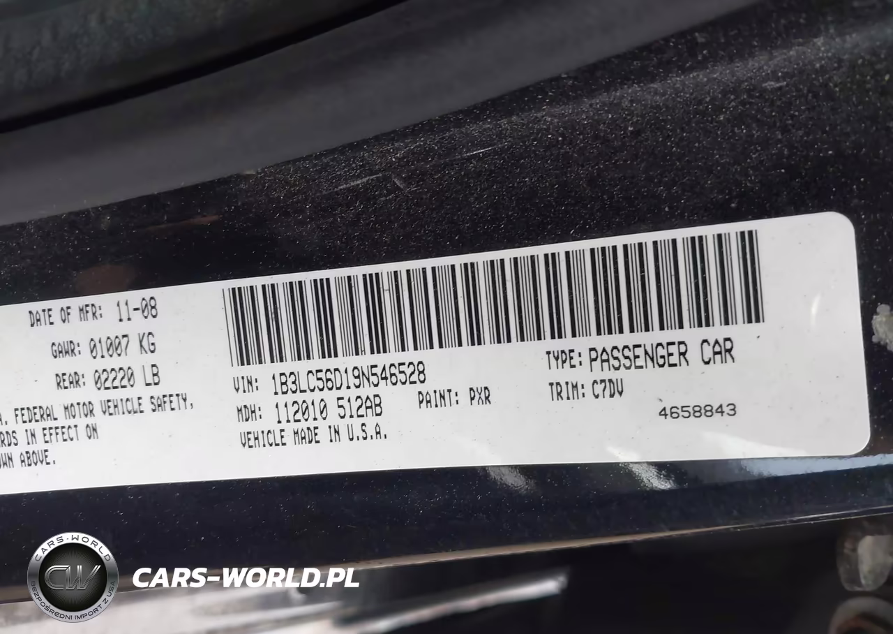 2009 Dodge Avenger R-T VIN:1B3LC56D19N546528 - 9