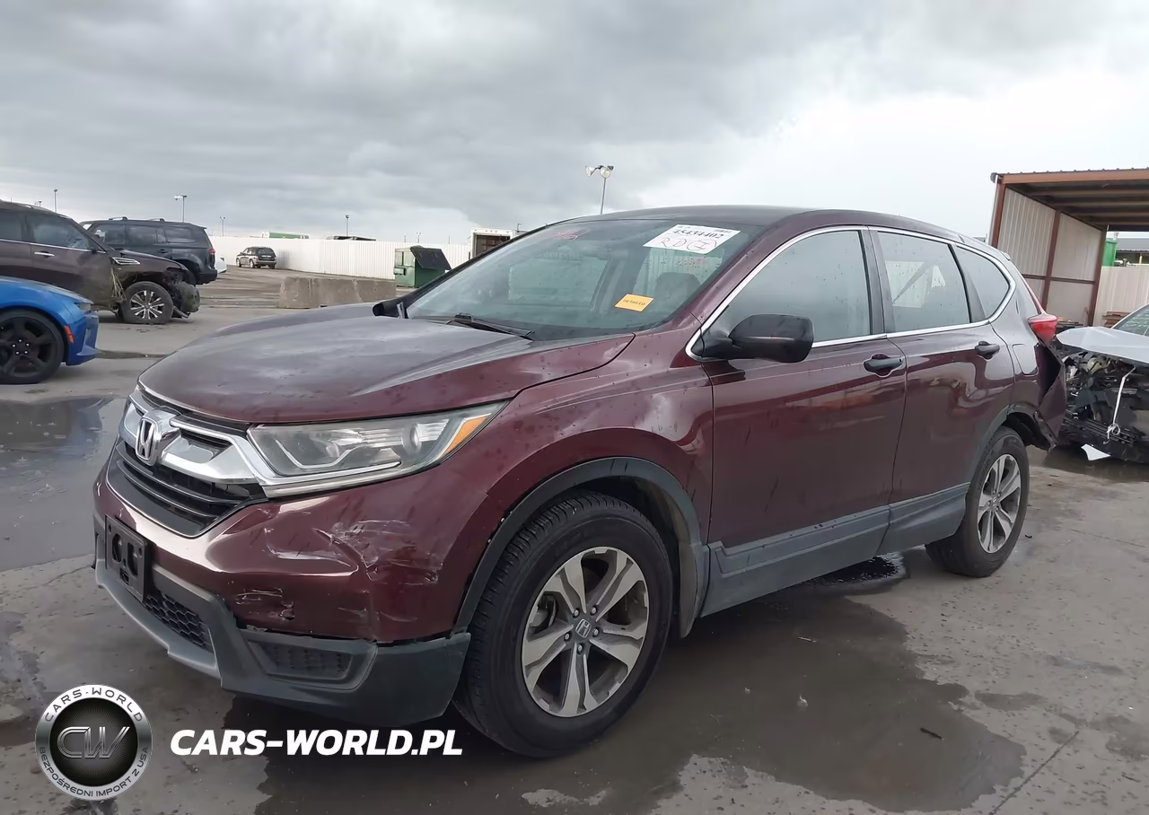 2018 Honda Cr-V Lx VIN:2HKRW5H39JH415582 - 2