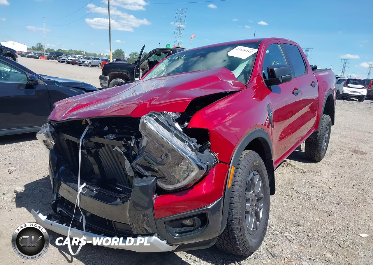 2025 Ford Ranger Xlt VIN:1FTER4HH7SLE68841 - 2