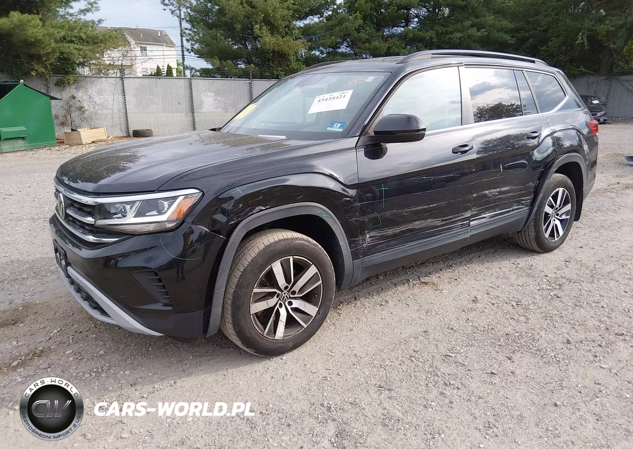 2021 Volkswagen Atlas 2.0T Se VIN:1V2LP2CA0MC513292 - 2