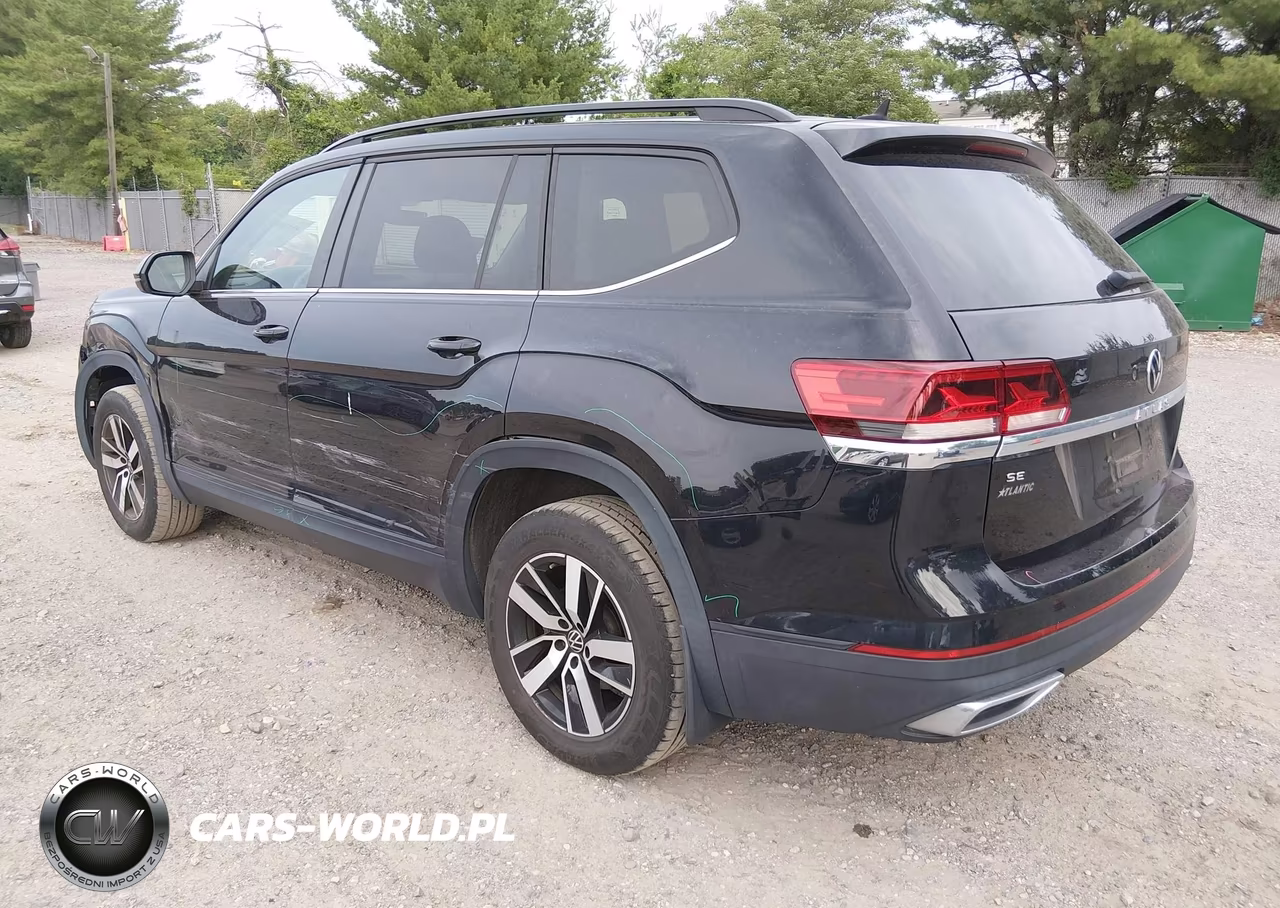 2021 Volkswagen Atlas 2.0T Se VIN:1V2LP2CA0MC513292 - 3