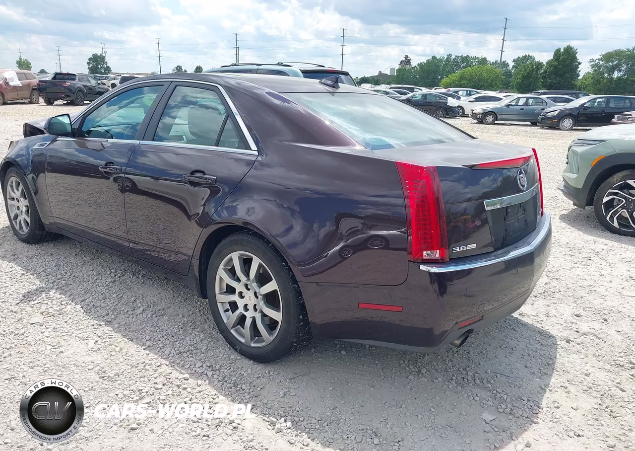 2009 Cadillac Cts Awd W-1Sb VIN:1G6DT57VX90162032 - 3