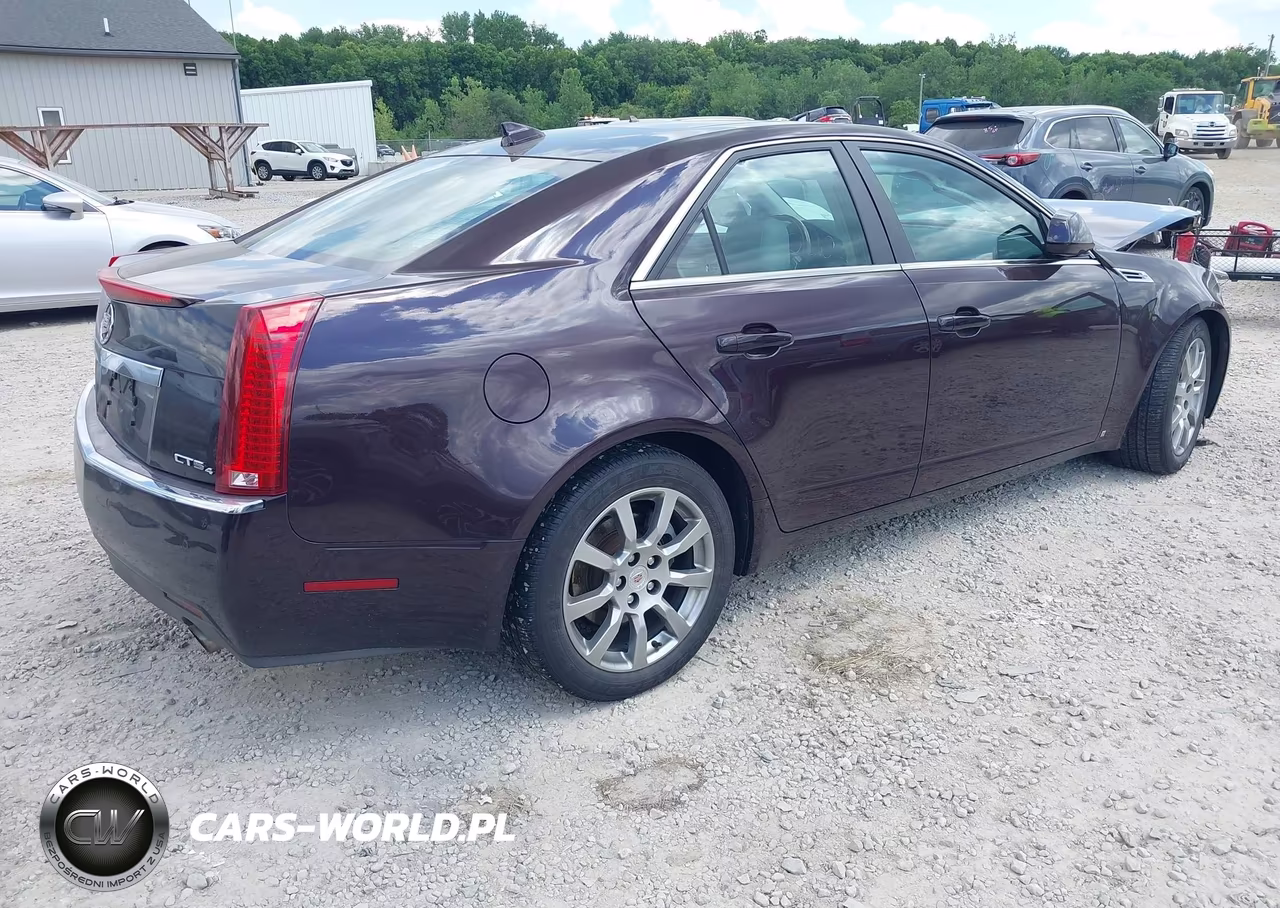 2009 Cadillac Cts Awd W-1Sb VIN:1G6DT57VX90162032 - 4