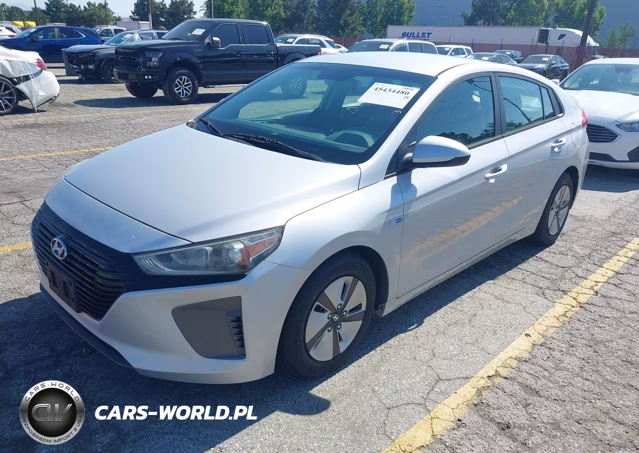 2019 Hyundai Ioniq Hybrid Blue VIN:KMHC65LC7KU158566 - 2