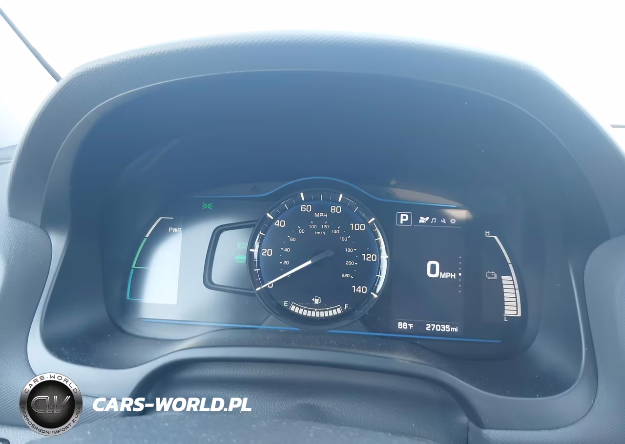 2019 Hyundai Ioniq Hybrid Blue VIN:KMHC65LC7KU158566 - 7