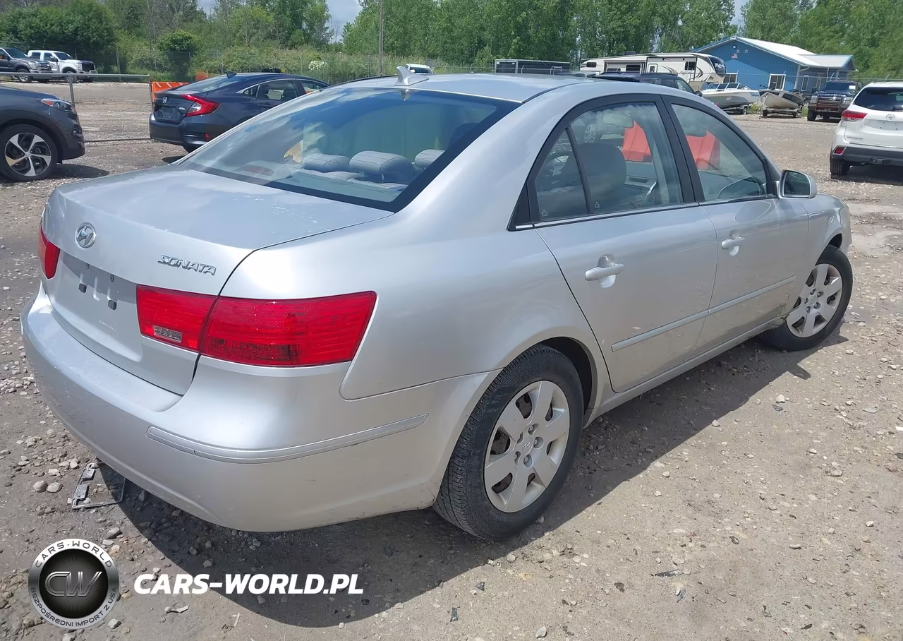 2009 Hyundai Sonata Gls VIN:5NPET46C19H409291 - 4