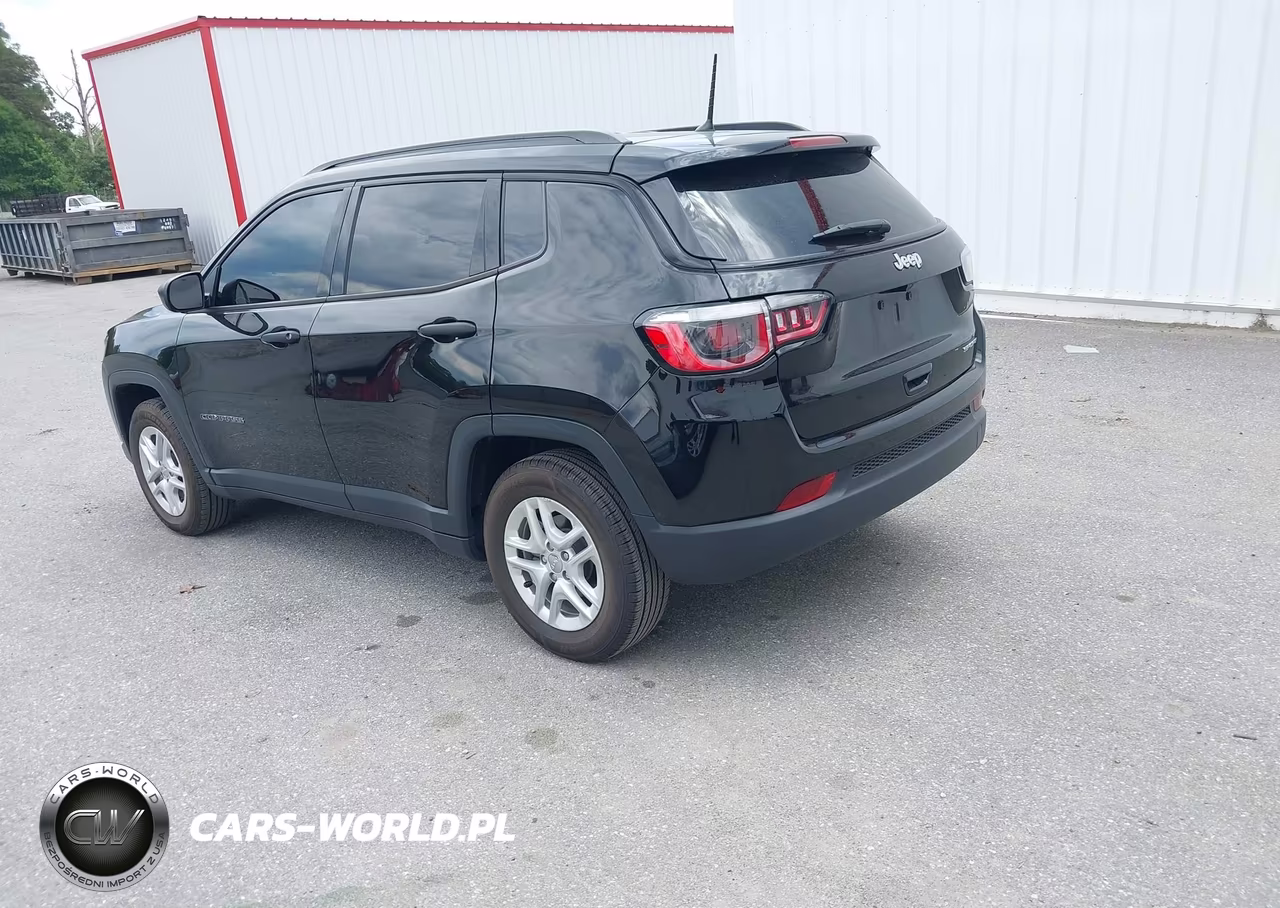 2018 Jeep Compass Sport Fwd VIN:3C4NJCAB6JT405613 - 3