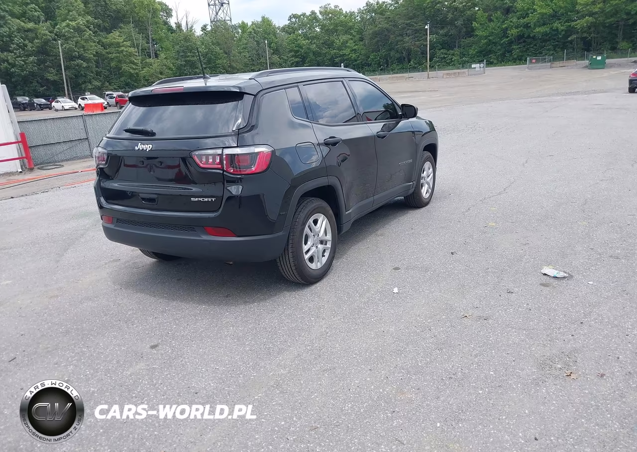2018 Jeep Compass Sport Fwd VIN:3C4NJCAB6JT405613 - 4