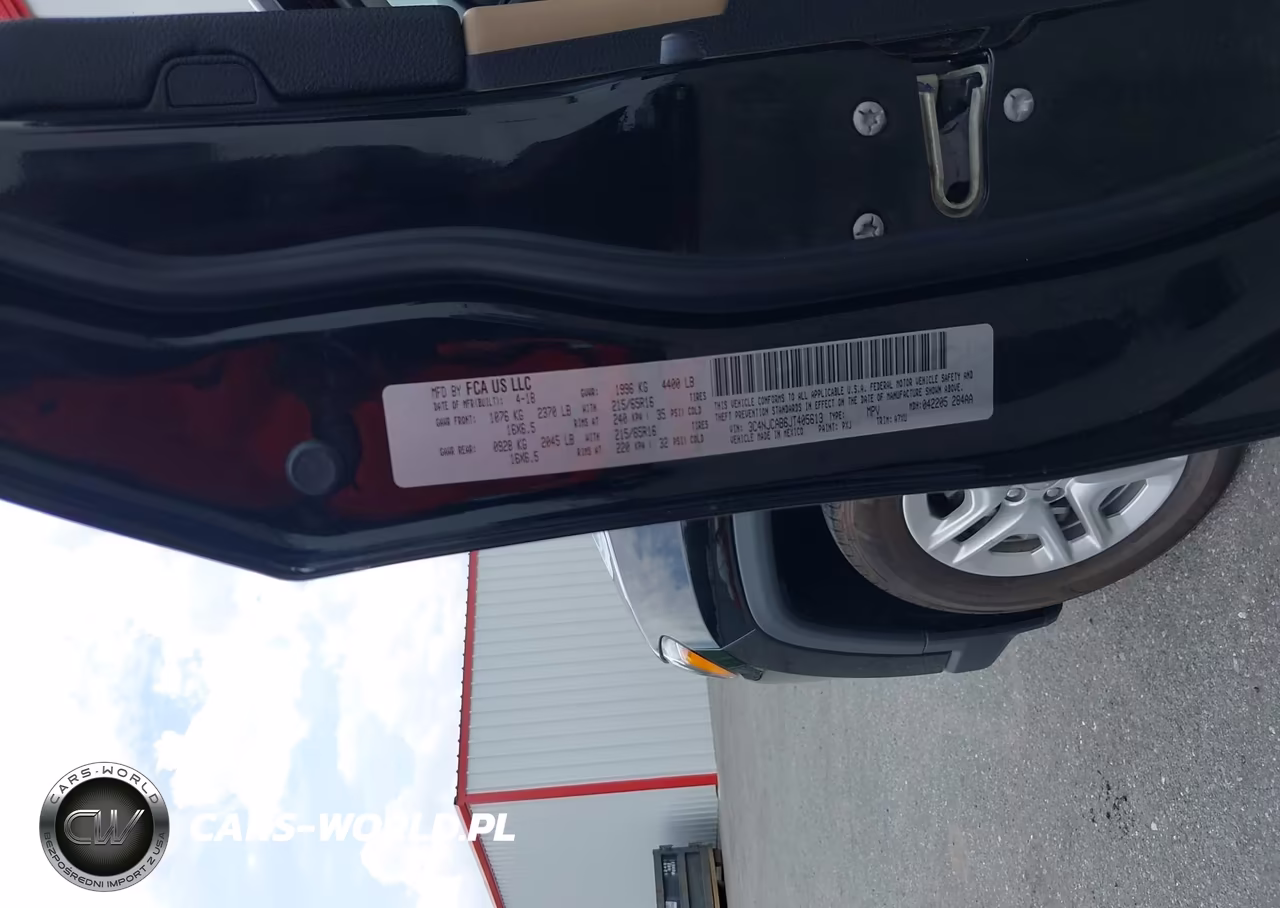 2018 Jeep Compass Sport Fwd VIN:3C4NJCAB6JT405613 - 9