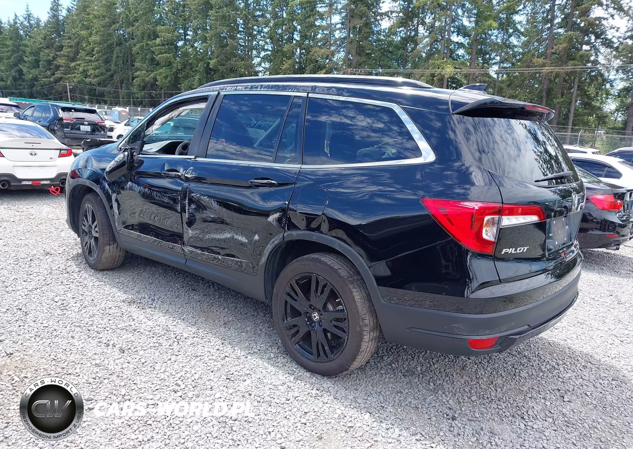 2022 Honda Pilot Awd Special Edition VIN:5FNYF6H24NB079787 - 3