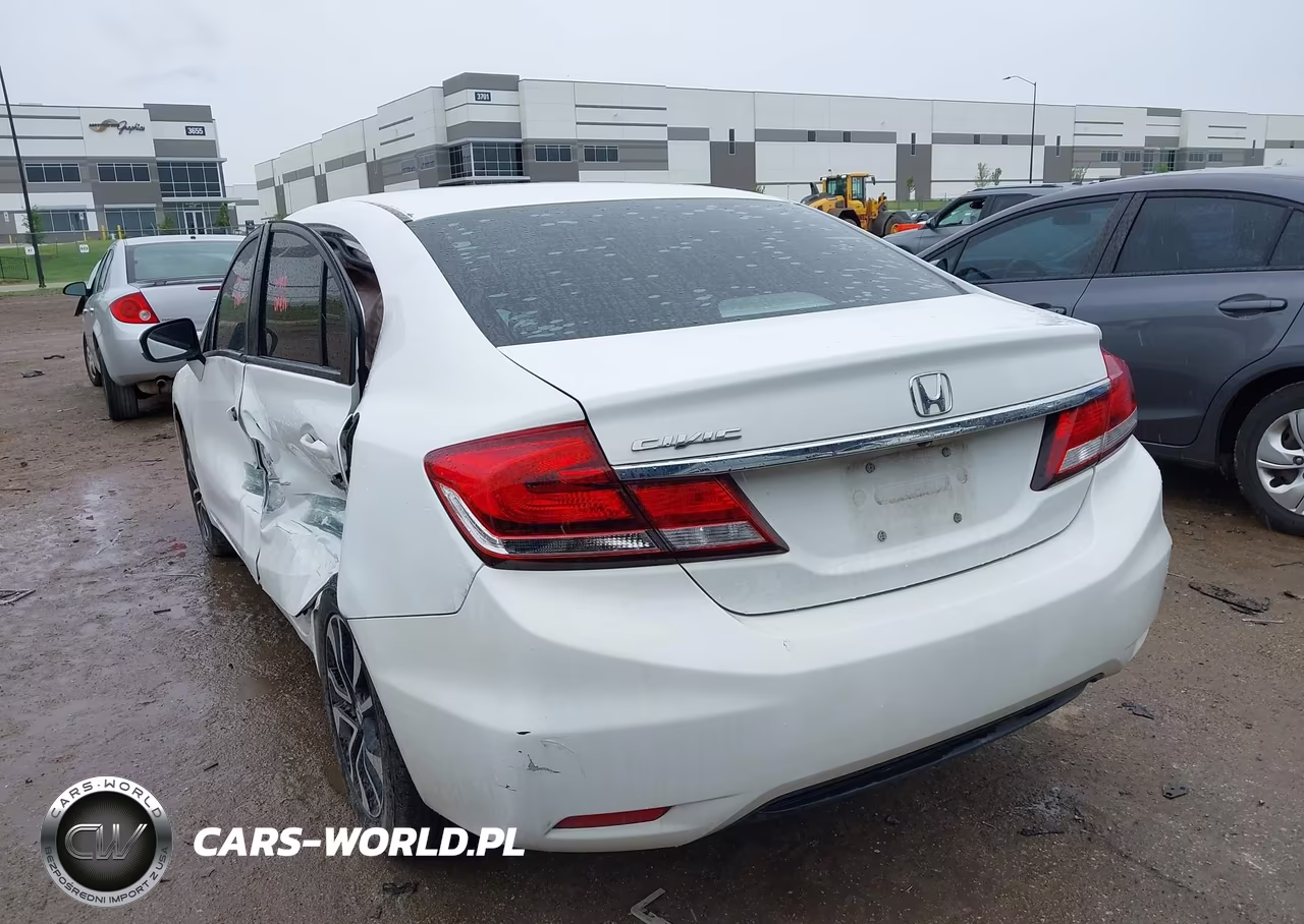 2014 Honda Civic Ex VIN:19XFB2F86EE067374 - 3