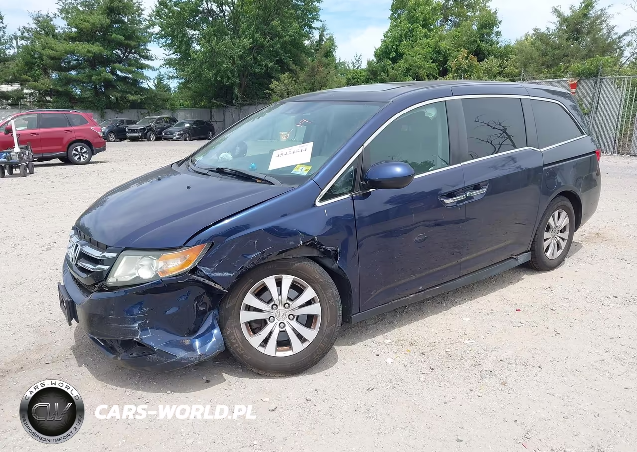 2015 Honda Odyssey Ex-L VIN:5FNRL5H65FB029251 - 2