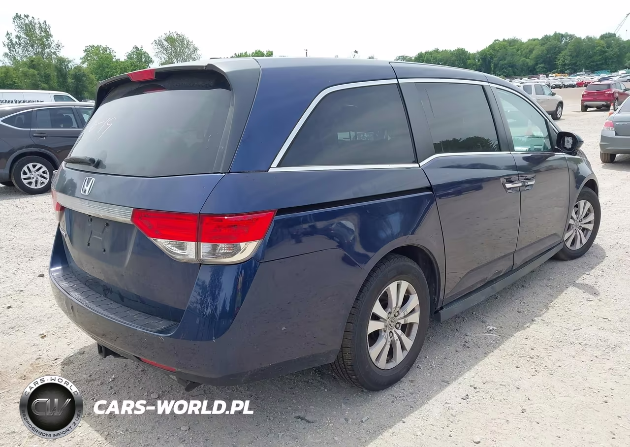2015 Honda Odyssey Ex-L VIN:5FNRL5H65FB029251 - 4