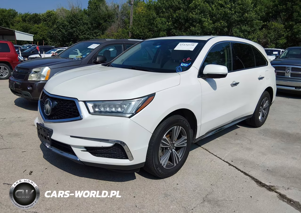 2017 Acura Mdx VIN:5FRYD3H31HB005825 - 2