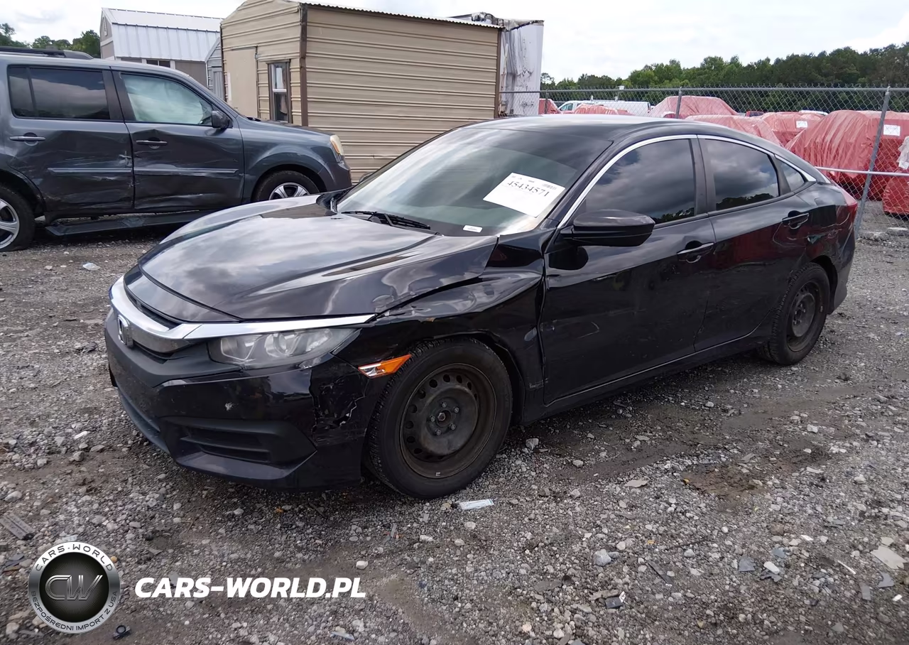 2016 Honda Civic Lx VIN:19XFC2F54GE238757 - 2