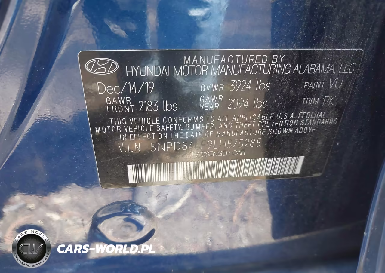 2020 Hyundai Elantra Sel VIN:5NPD84LF9LH575285 - 9