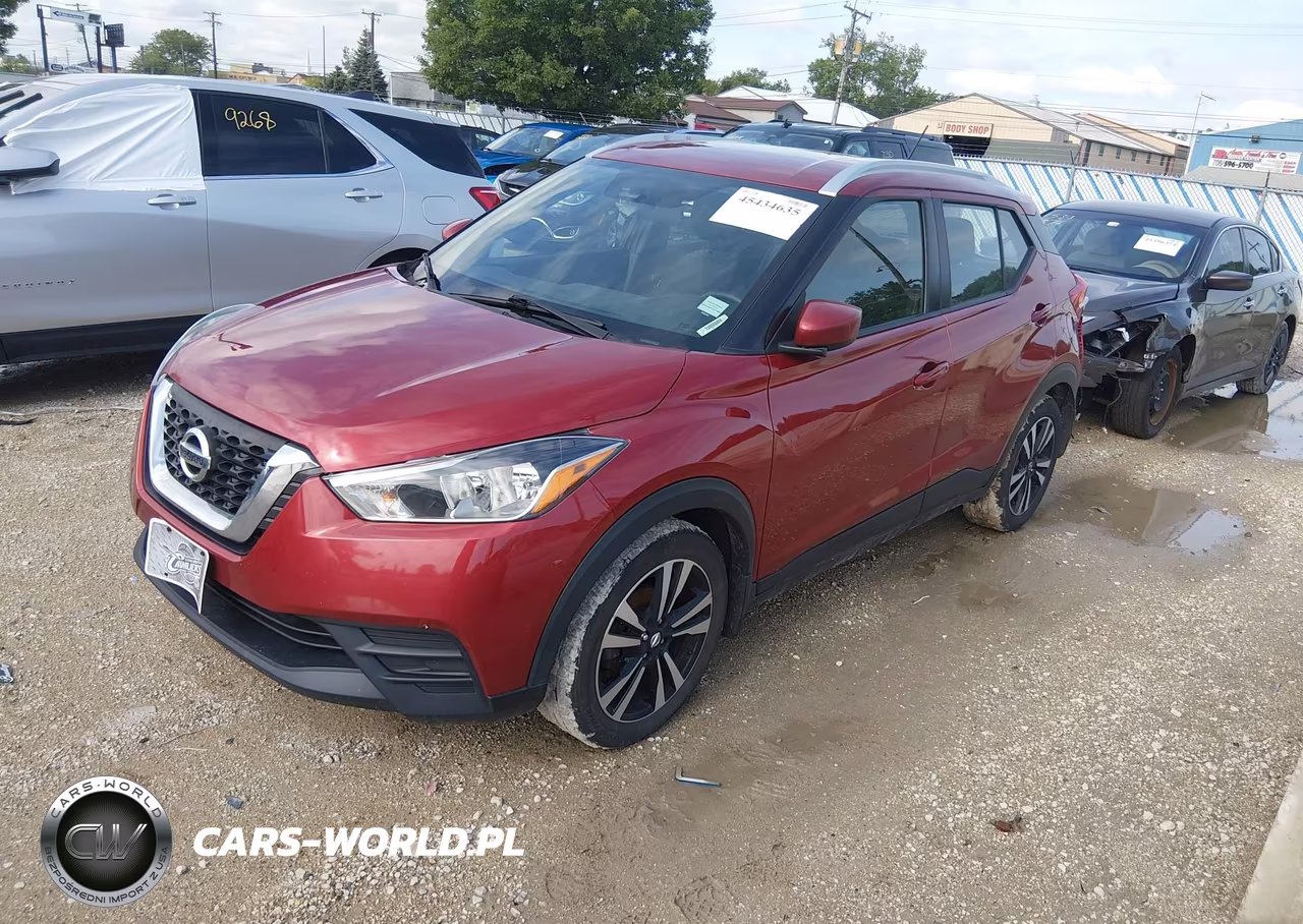 2019 Nissan Kicks Sv VIN:3N1CP5CU4KL507710 - 2