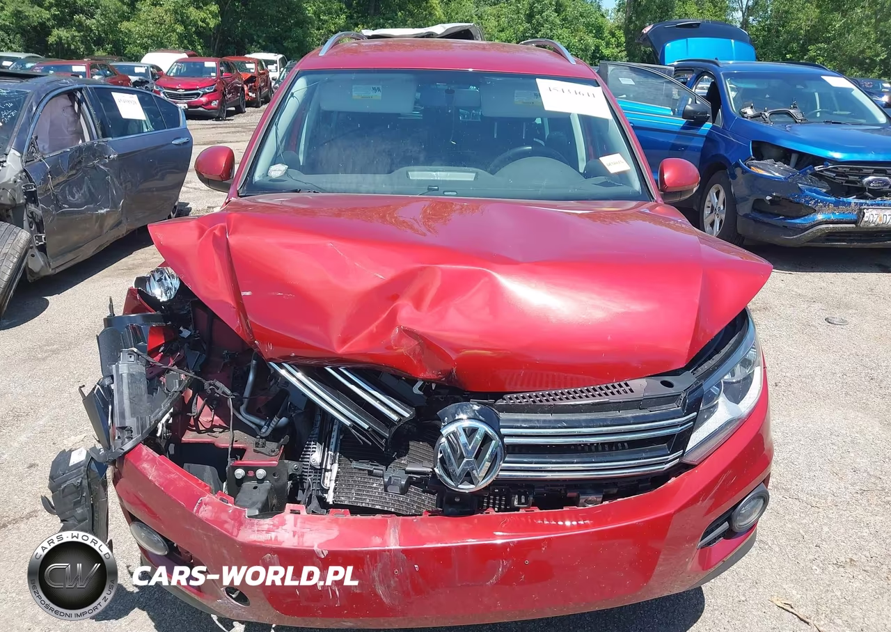 2014 Volkswagen Tiguan Se VIN:WVGBV3AX8EW120507 - 12