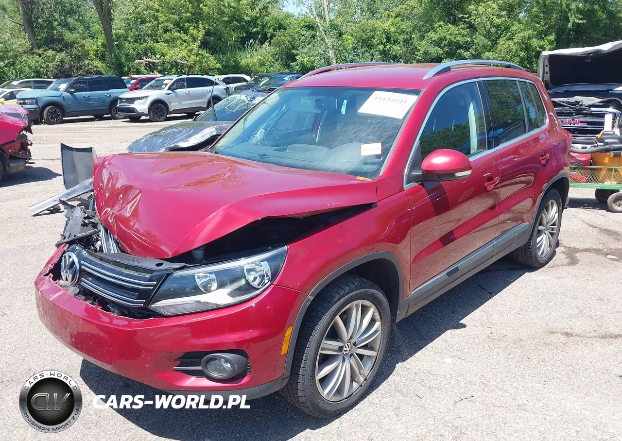 2014 Volkswagen Tiguan Se VIN:WVGBV3AX8EW120507 - 2