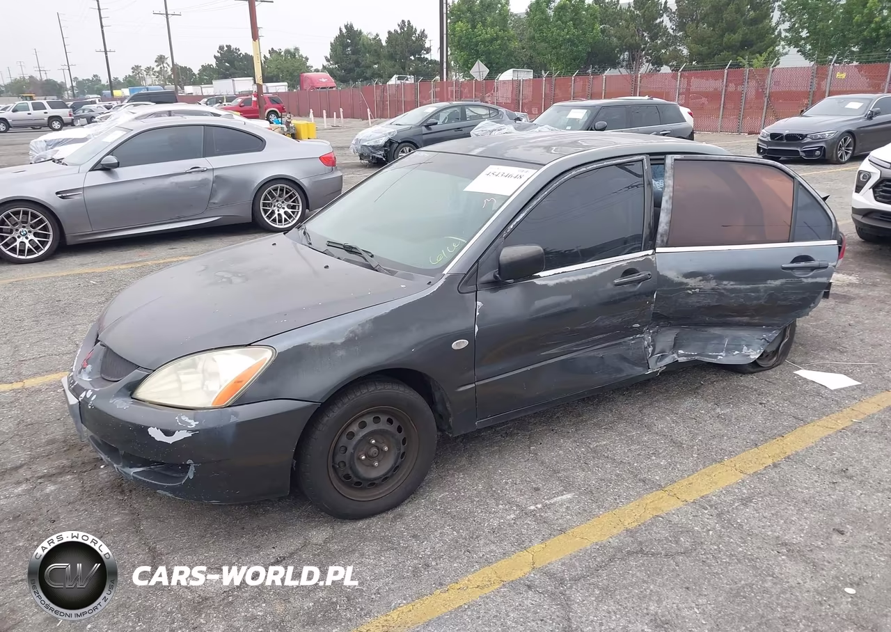 2004 Mitsubishi Lancer Es VIN:JA3AJ26E24U015757 - 2