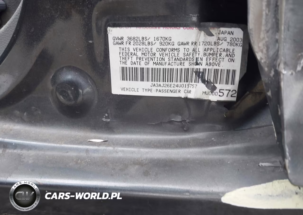 2004 Mitsubishi Lancer Es VIN:JA3AJ26E24U015757 - 9