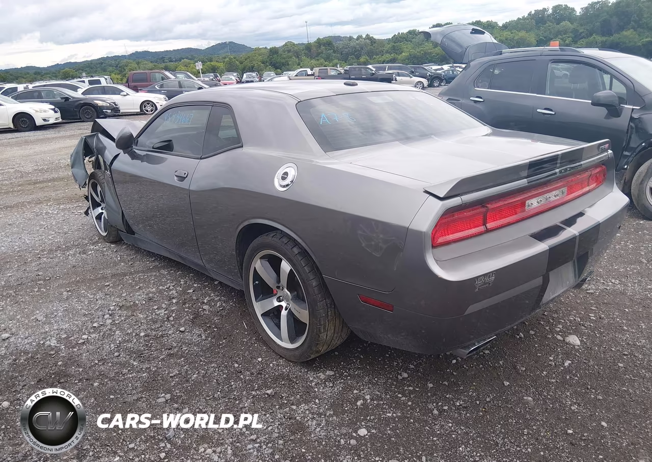 2012 Dodge Challenger Srt8 392 VIN:2C3CDYCJ8CH109072 - 3