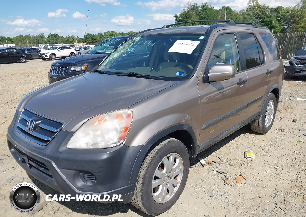 2006 Honda Cr-V Ex VIN:SHSRD78896U438324 - 2