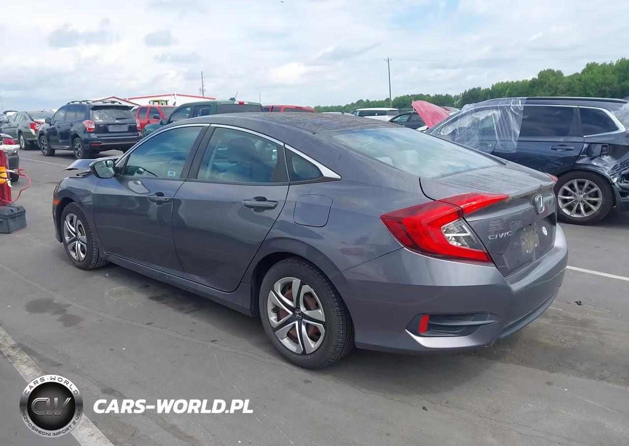 2017 Honda Civic Lx VIN:19XFC2F53HE026580 - 3