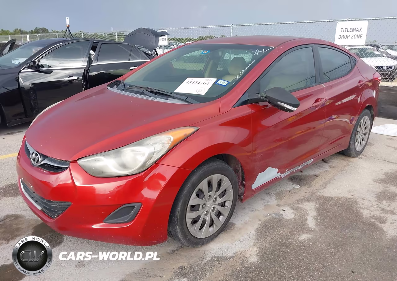 2011 Hyundai Elantra Gls (Ulsan Plant) VIN:KMHDH4AE0BU172502 - 2