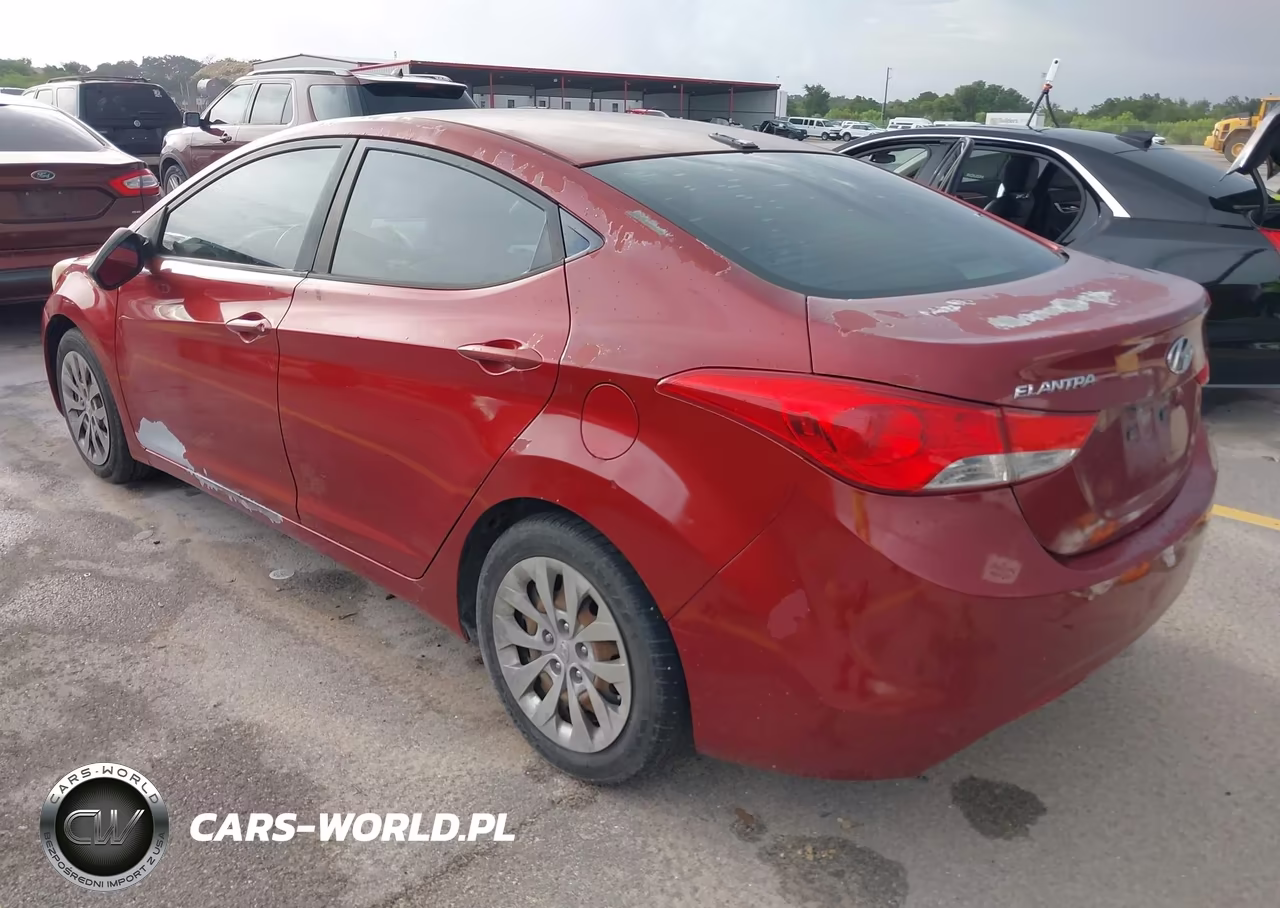 2011 Hyundai Elantra Gls (Ulsan Plant) VIN:KMHDH4AE0BU172502 - 3