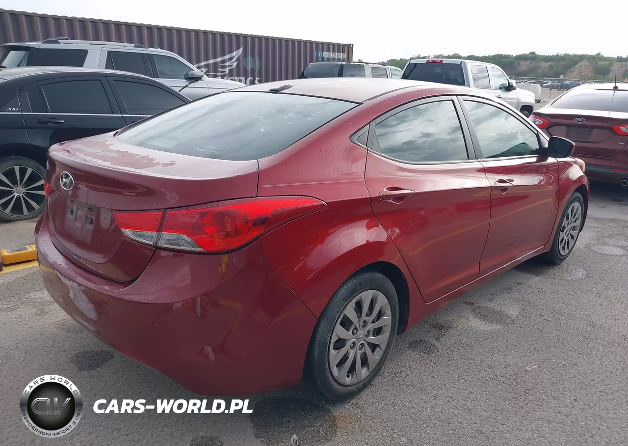2011 Hyundai Elantra Gls (Ulsan Plant) VIN:KMHDH4AE0BU172502 - 4