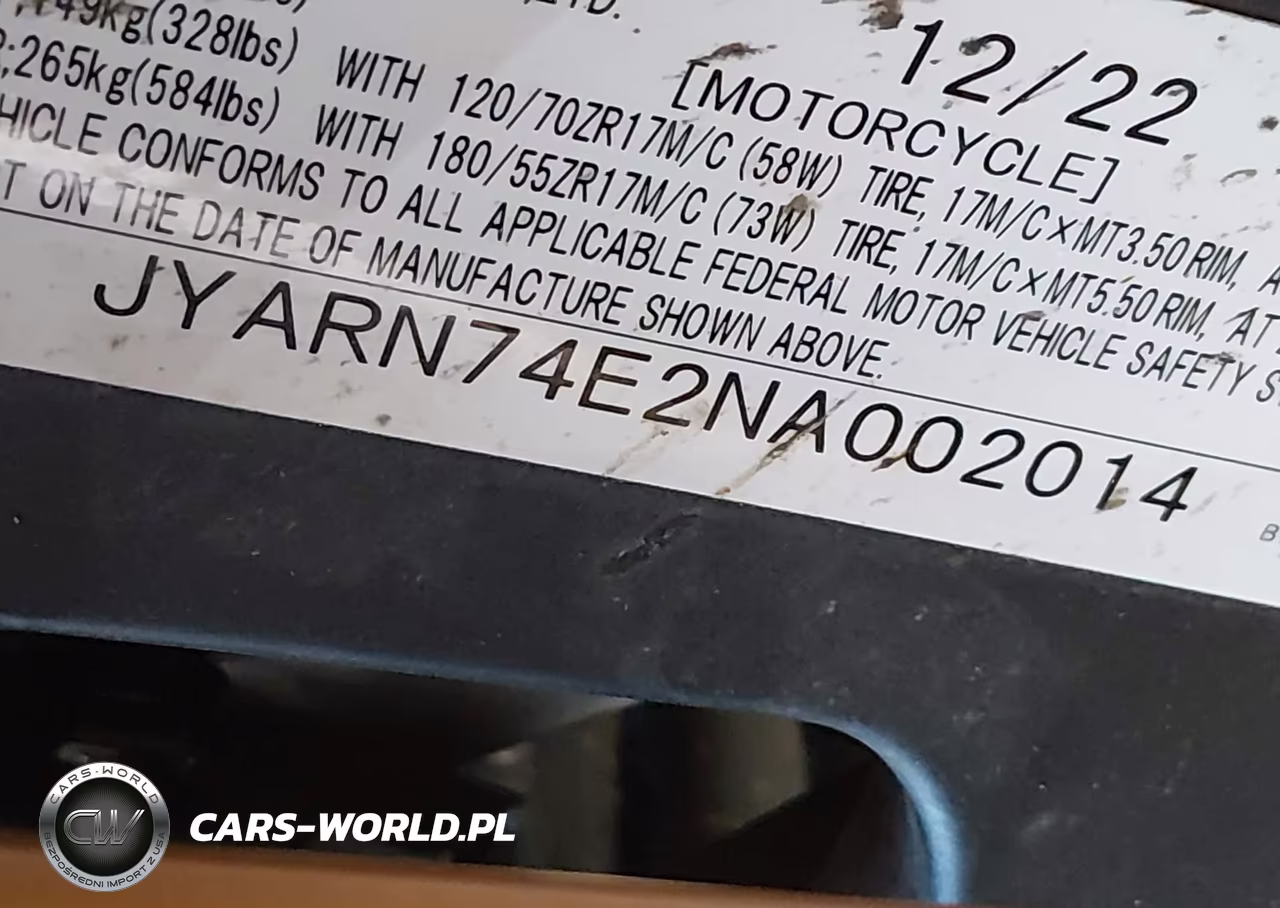 2022 Yamaha Mtt09 Gt VIN:JYARN74E2NA002014 - 10