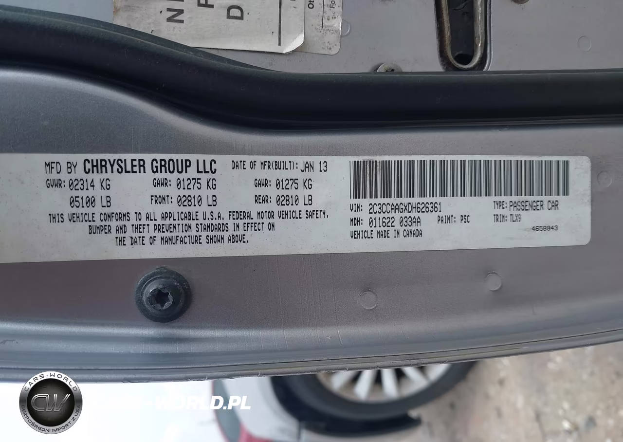 2013 Chrysler 300 Motown VIN:2C3CCAAGXDH626361 - 9