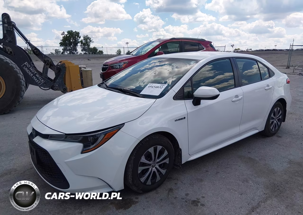 2021 Toyota Corolla Hybrid Le VIN:JTDEAMDE3MJ022042 - 2