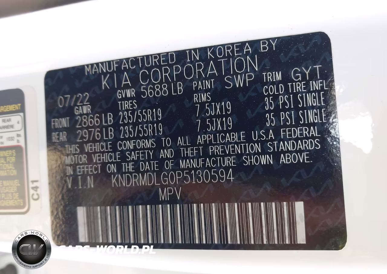 2023 Kia Sorento Hybrid Sx Prestige VIN:KNDRMDLG0P5130594 - 9
