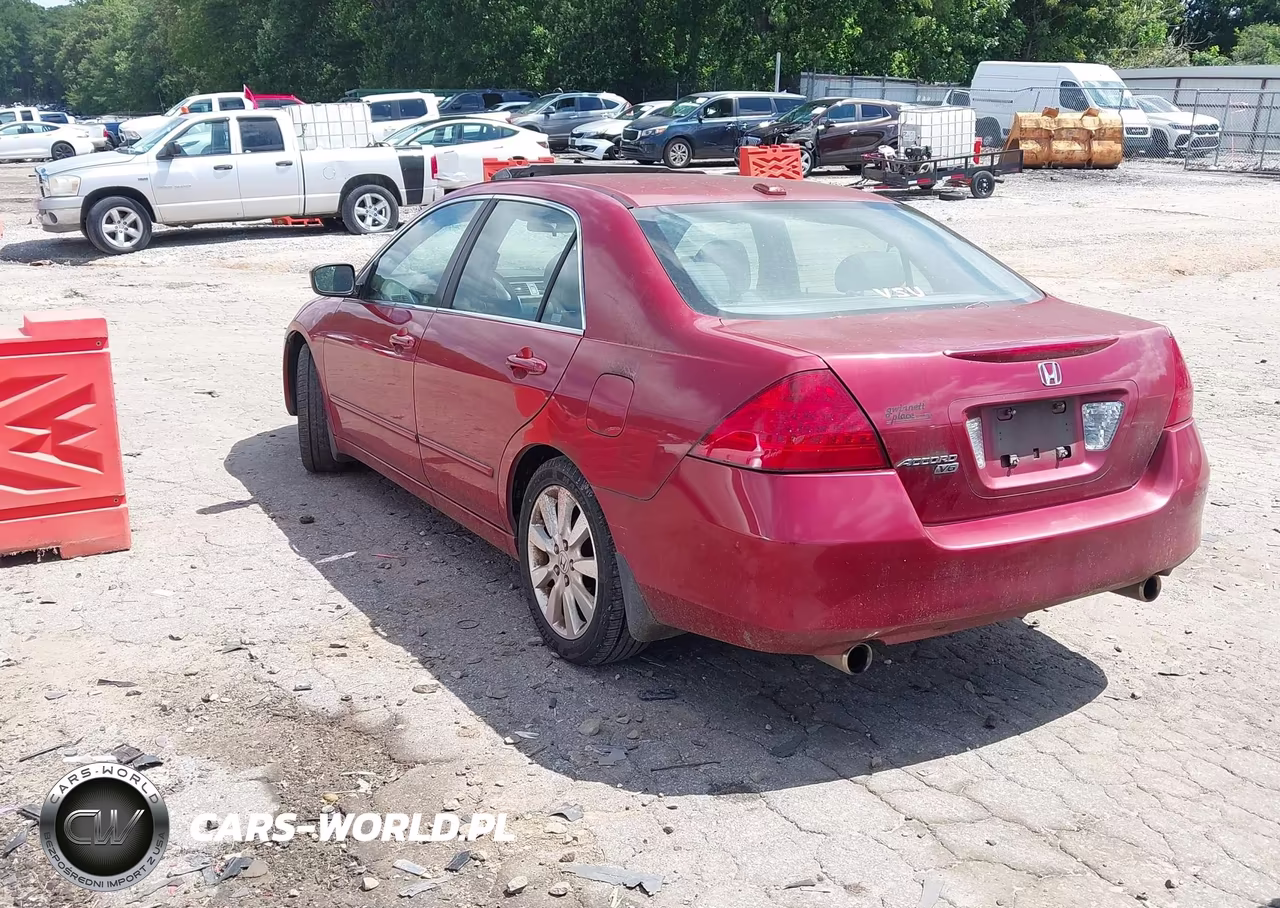 2007 Honda Accord 3.0 Ex VIN:1HGCM66837A049331 - 3