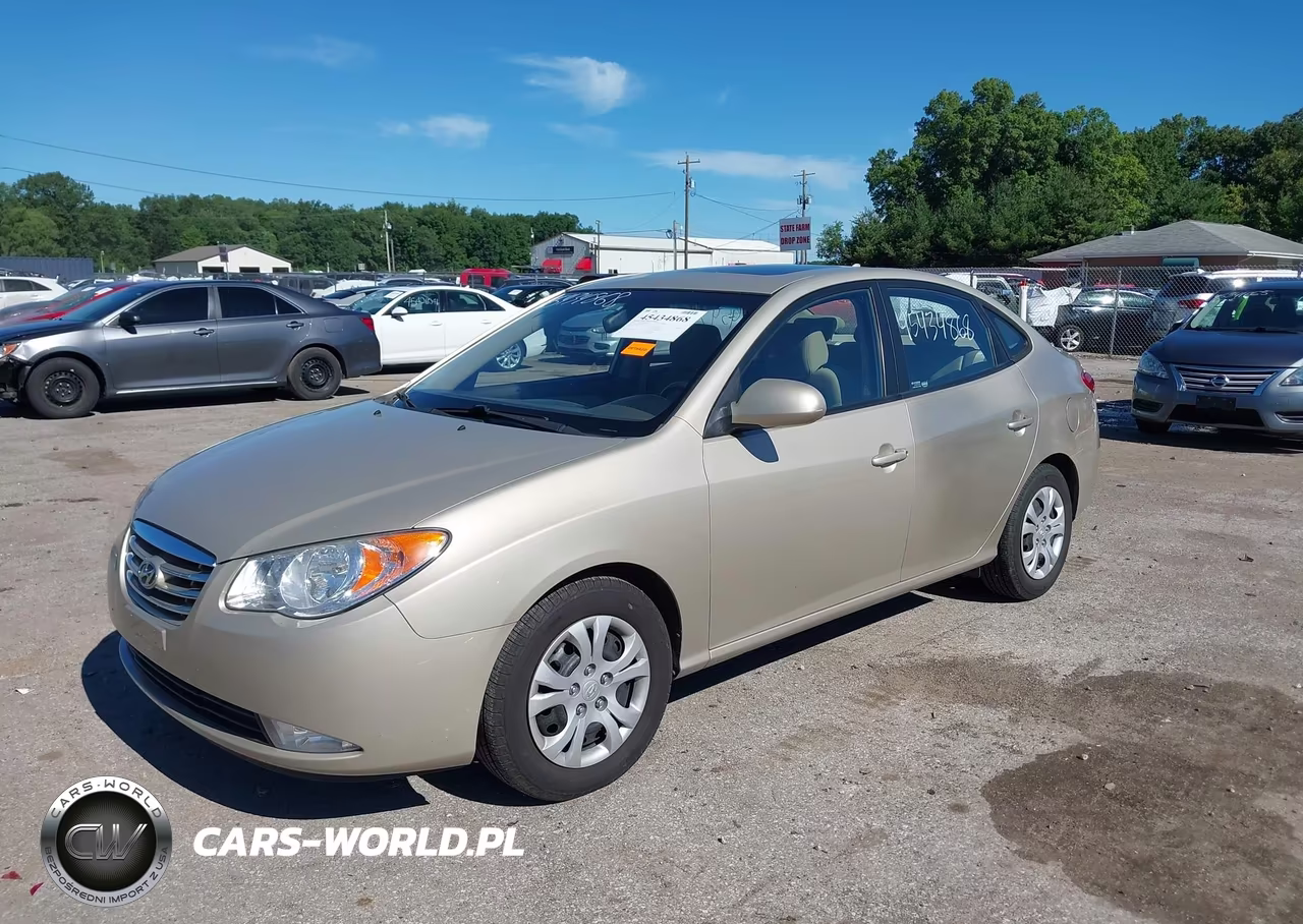 2010 Hyundai Elantra Gls VIN:KMHDU4AD7AU113030 - 2