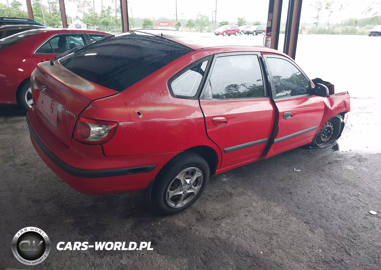 2005 Hyundai Elantra Gls-Gt VIN:KMHDN56D95U142403 - 4