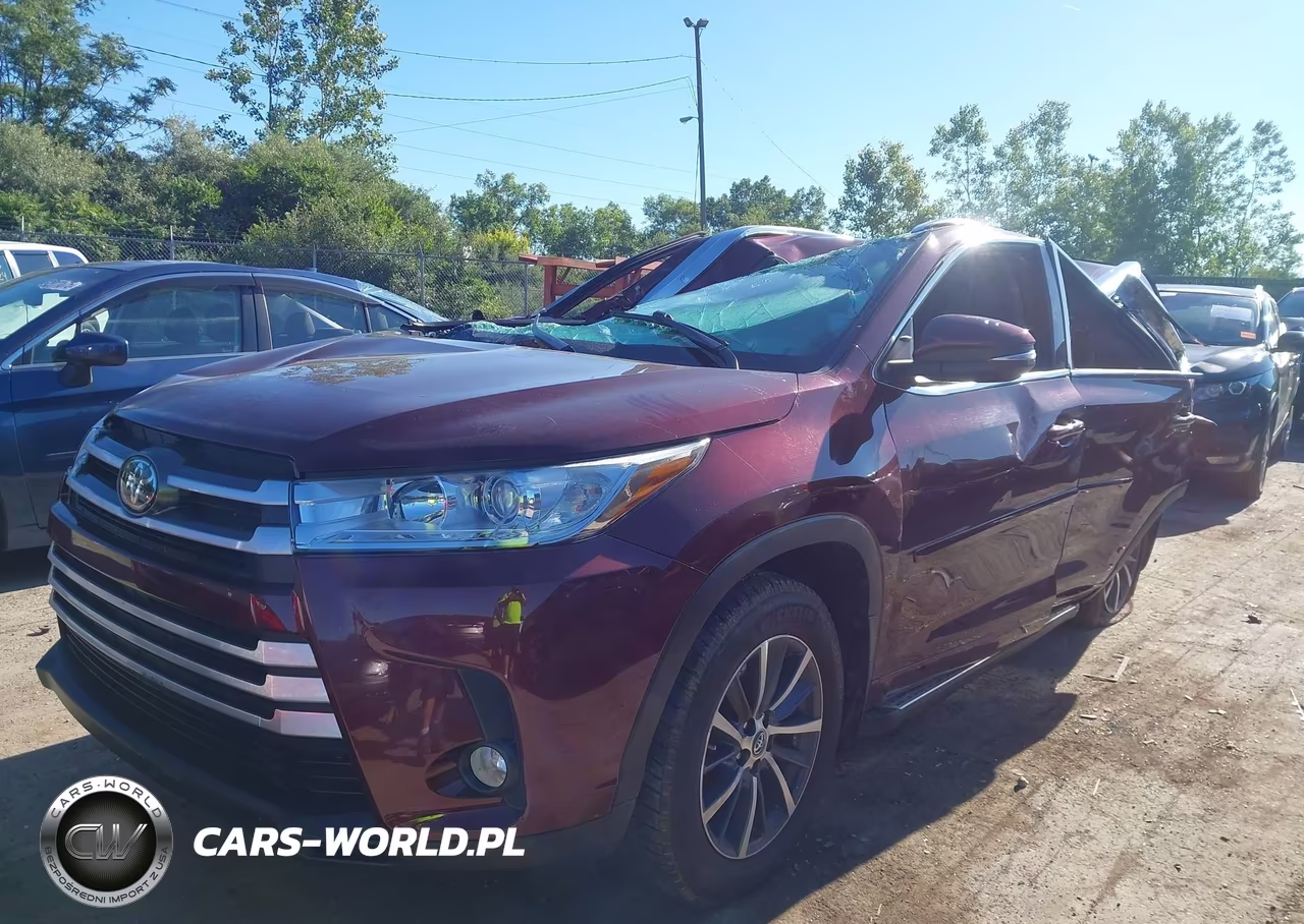 2017 Toyota Highlander Xle VIN:5TDJZRFH7HS361973 - 2