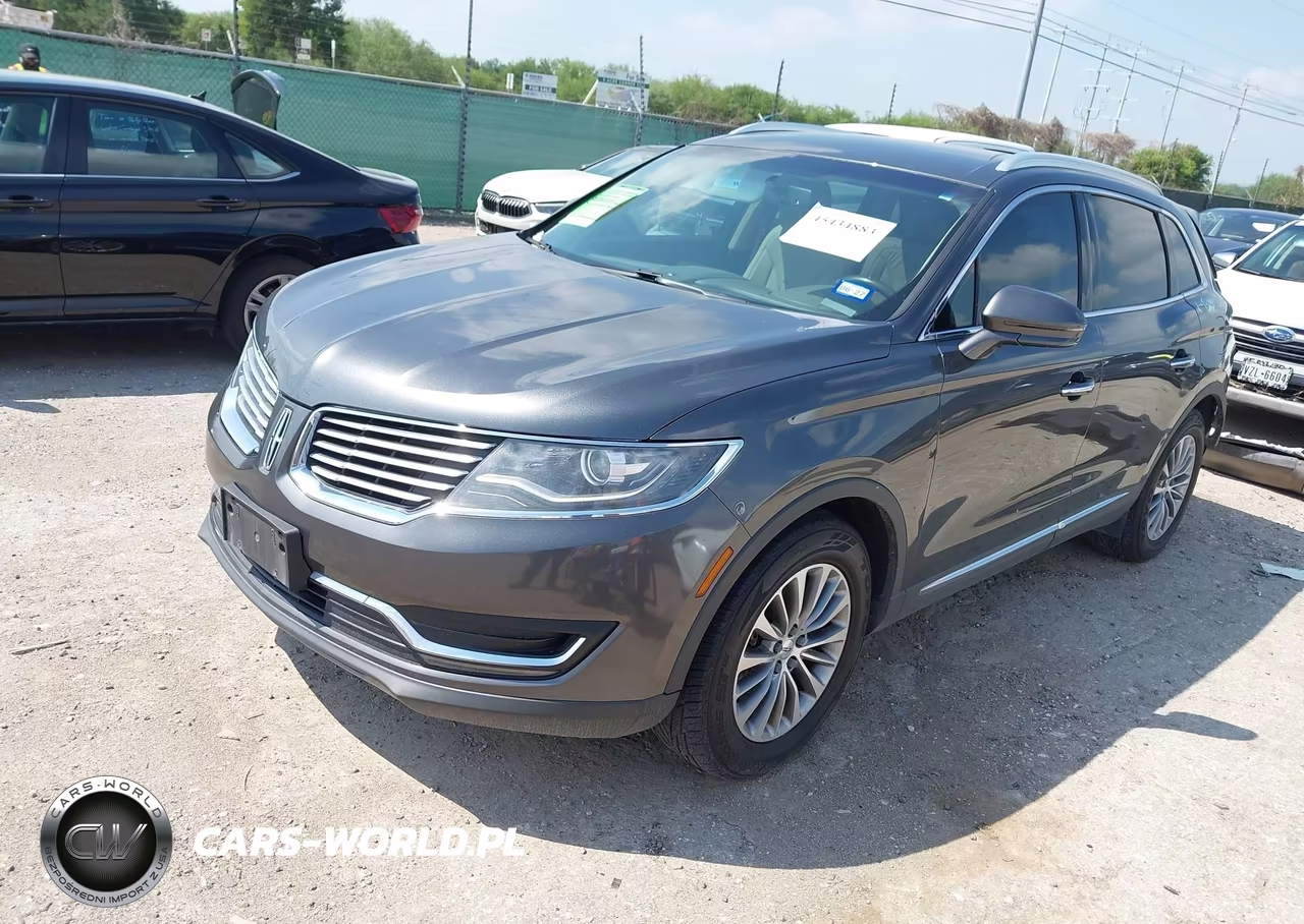 2017 Lincoln Mkx Select VIN:2LMPJ6KR8HBL35494 - 2