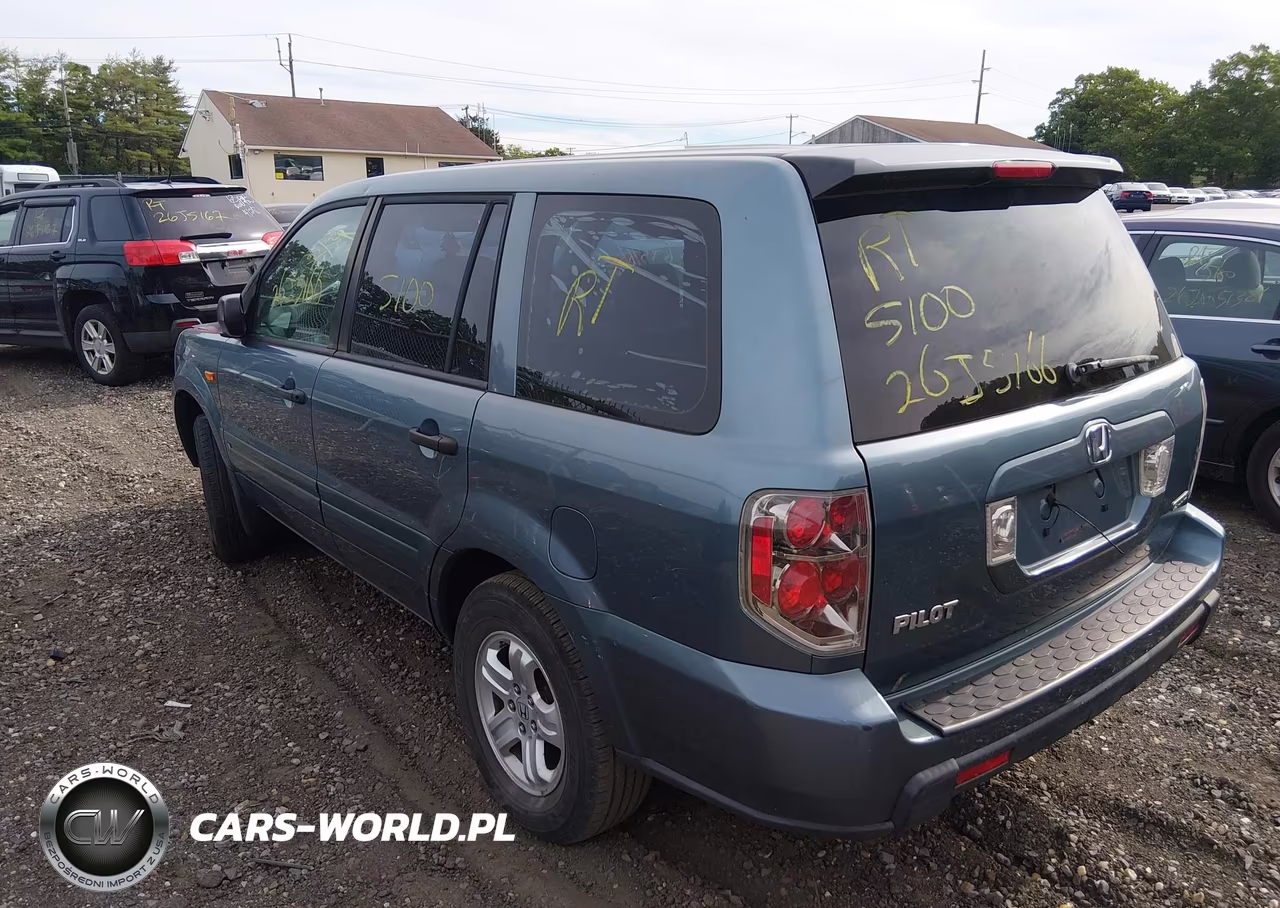 2007 Honda Pilot Lx VIN:5FNYF18157B018641 - 3