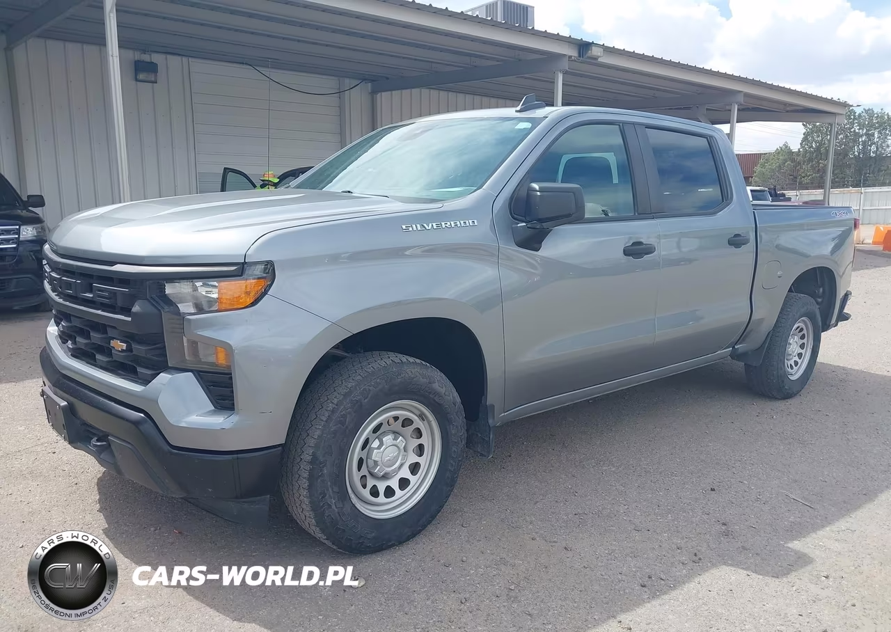 2023 Chevrolet Silverado 1500 4Wd Short Bed Wt VIN:3GCPDAEKXPG238382 - 2
