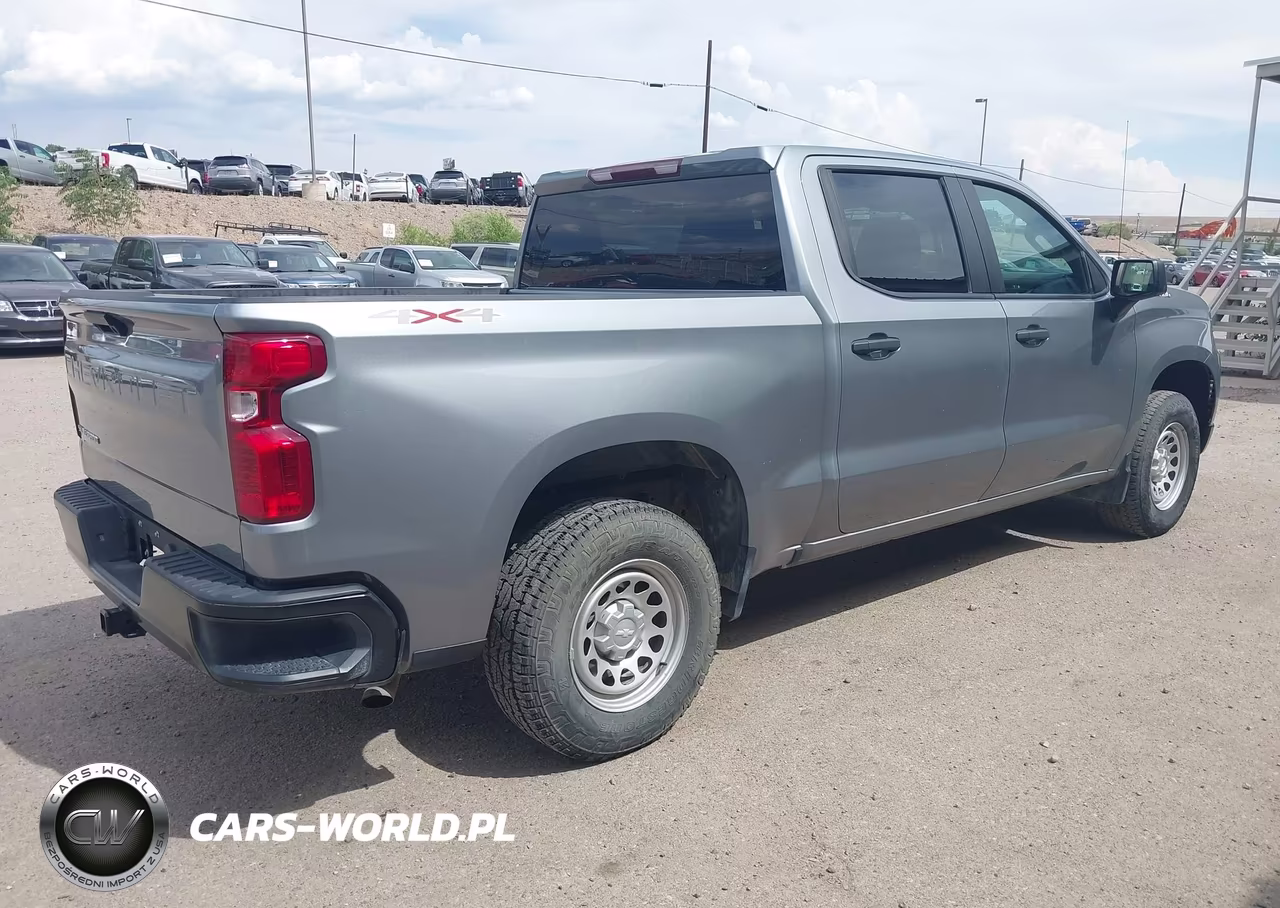 2023 Chevrolet Silverado 1500 4Wd Short Bed Wt VIN:3GCPDAEKXPG238382 - 4