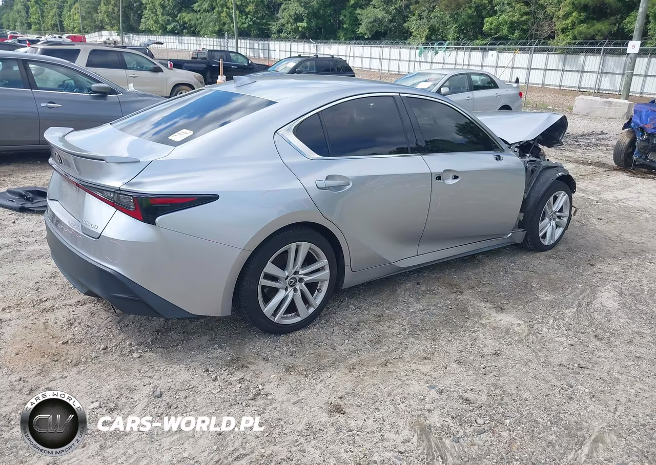 2021 Lexus Is 300 VIN:JTHAA1D23M5109496 - 4