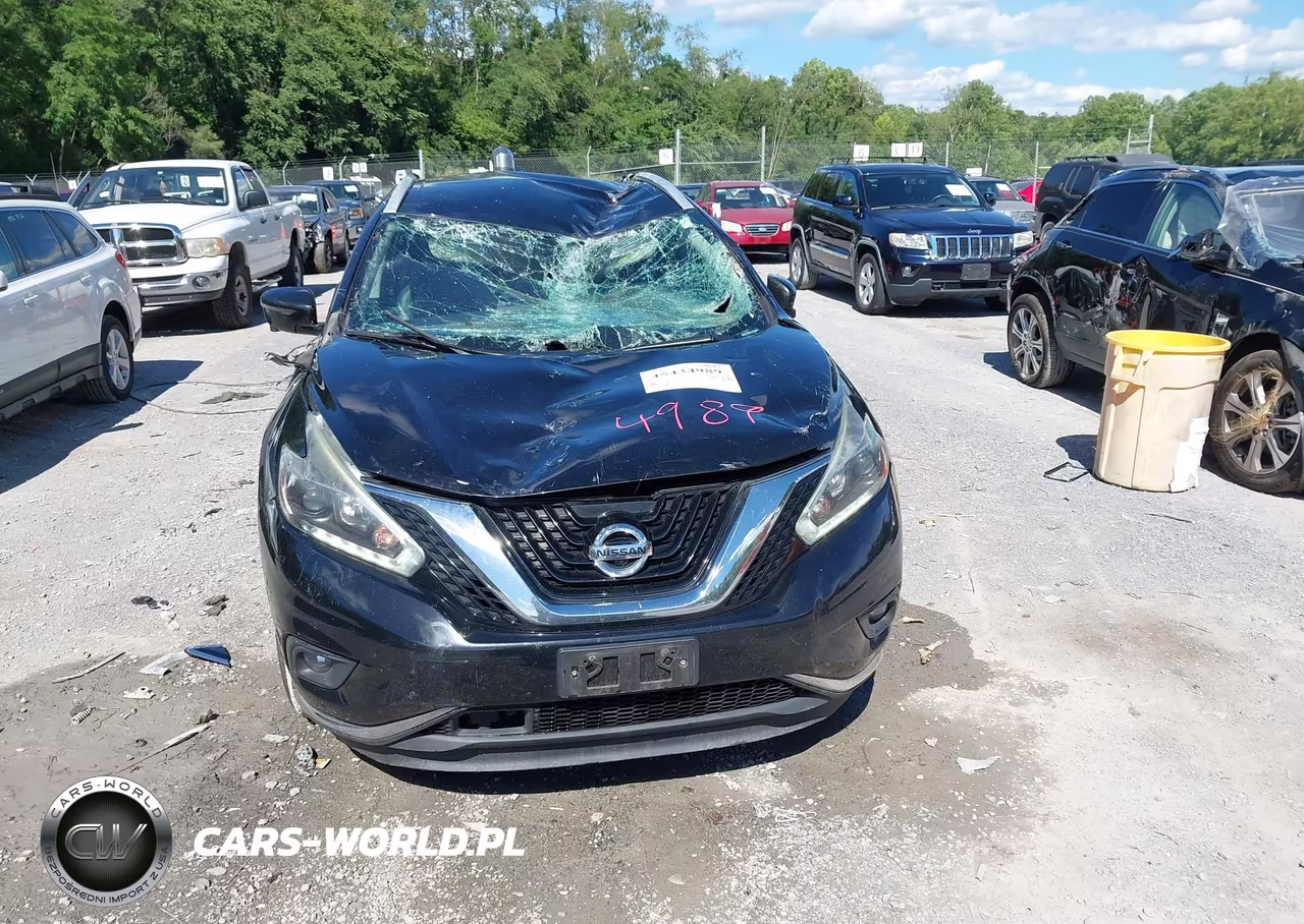 2018 Nissan Murano Sl VIN:5N1AZ2MH0JN164130 - 12