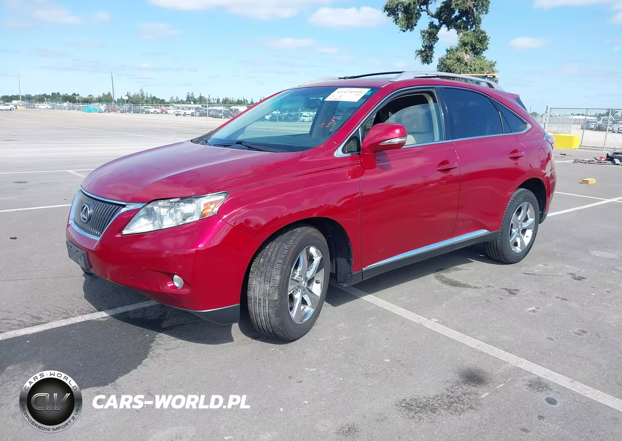 2012 Lexus Rx 350 VIN:JTJZK1BA0C2006139 - 2