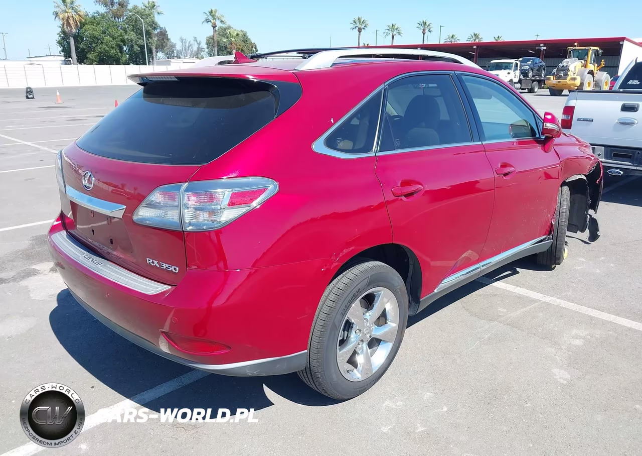 2012 Lexus Rx 350 VIN:JTJZK1BA0C2006139 - 4