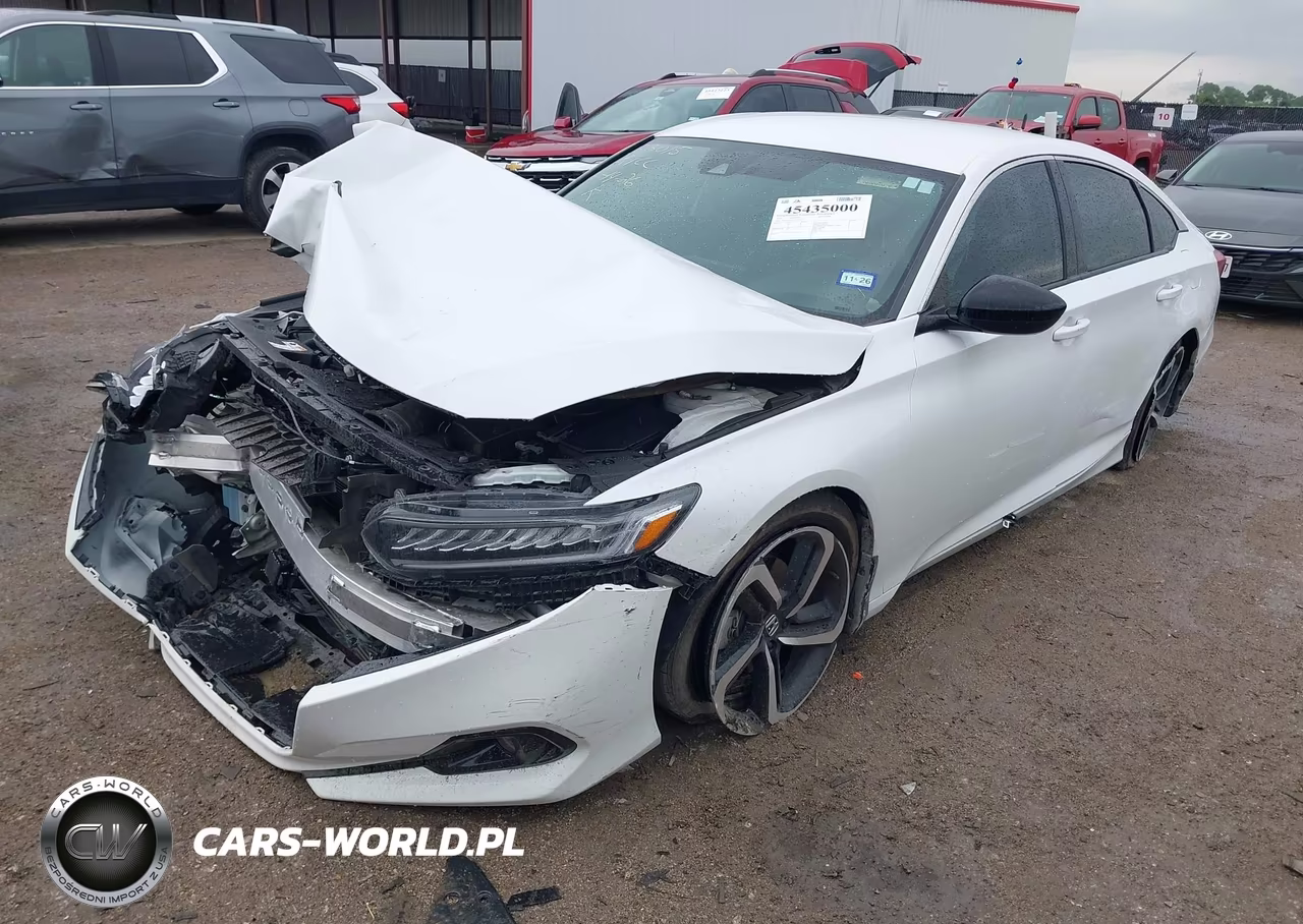 2022 Honda Accord Sport VIN:1HGCV1F35NA025758 - 2